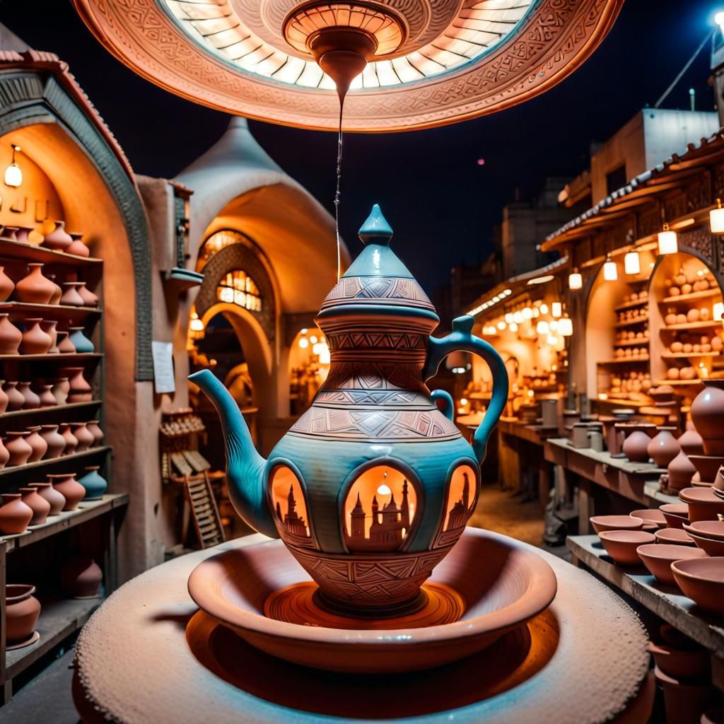 Eccentric Clay Pottery  by @Alex Ves