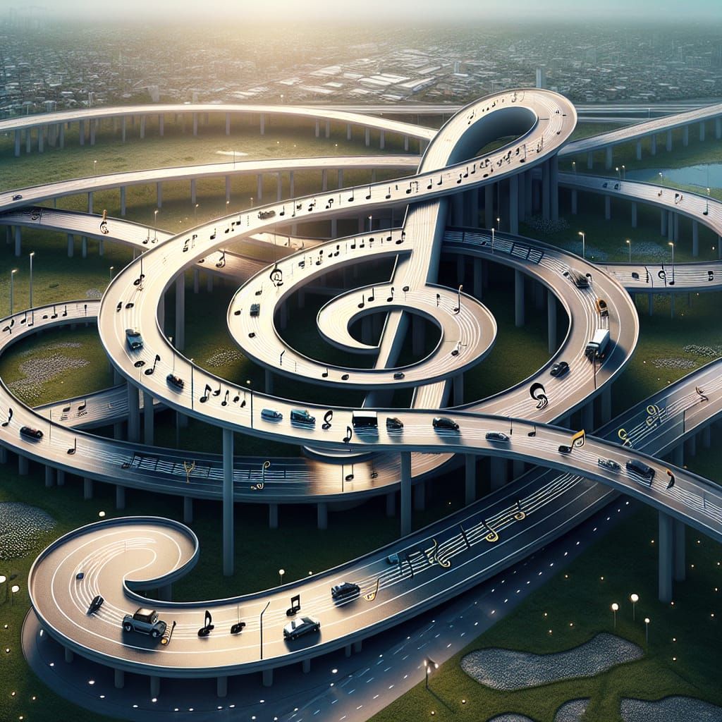 Harmonic Highway  by @GeoDave