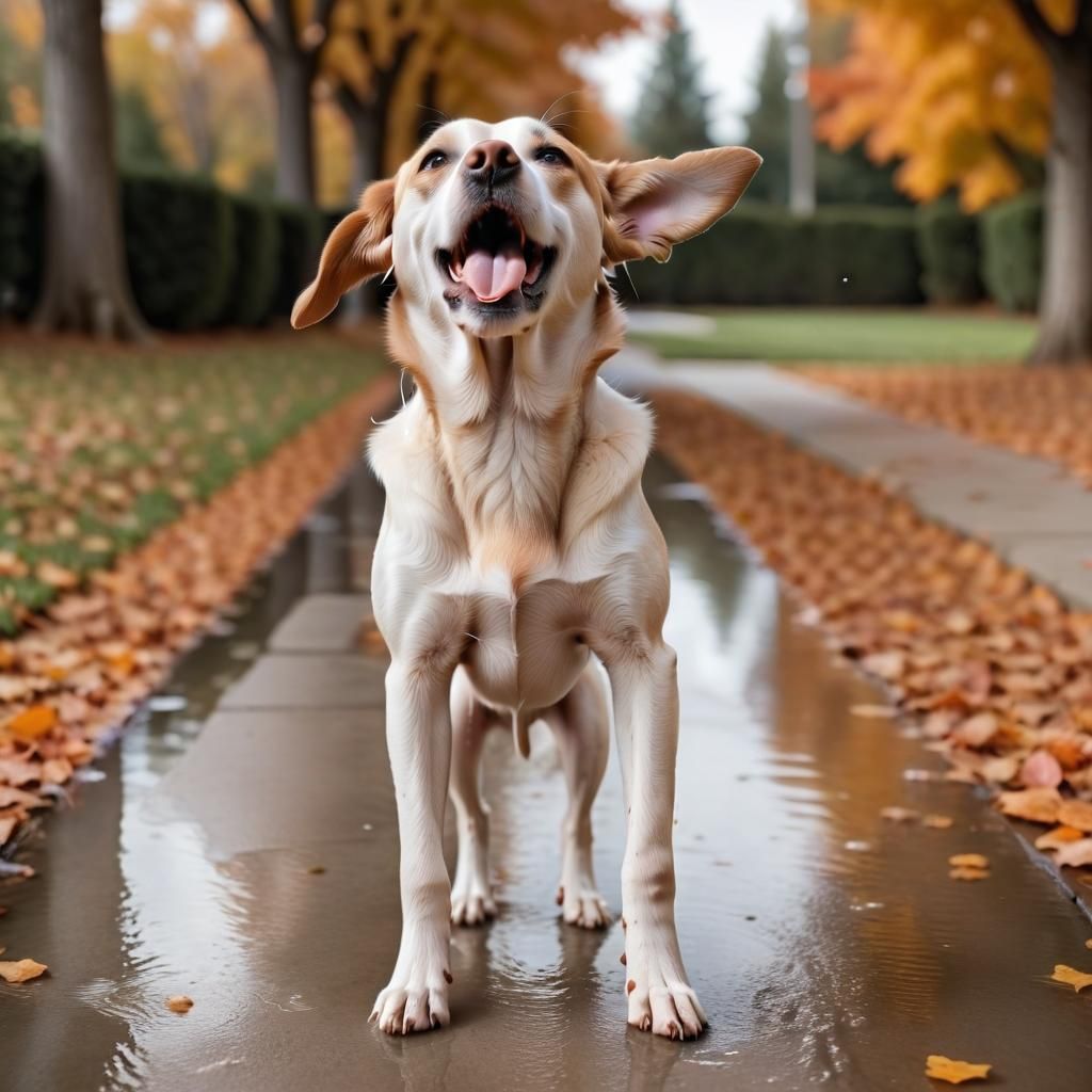 The dog