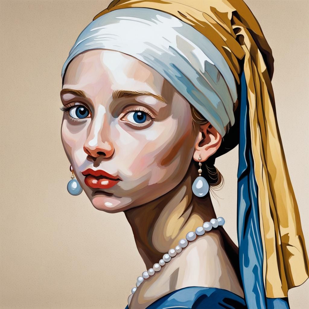 "Girl with a Pearl Earring"