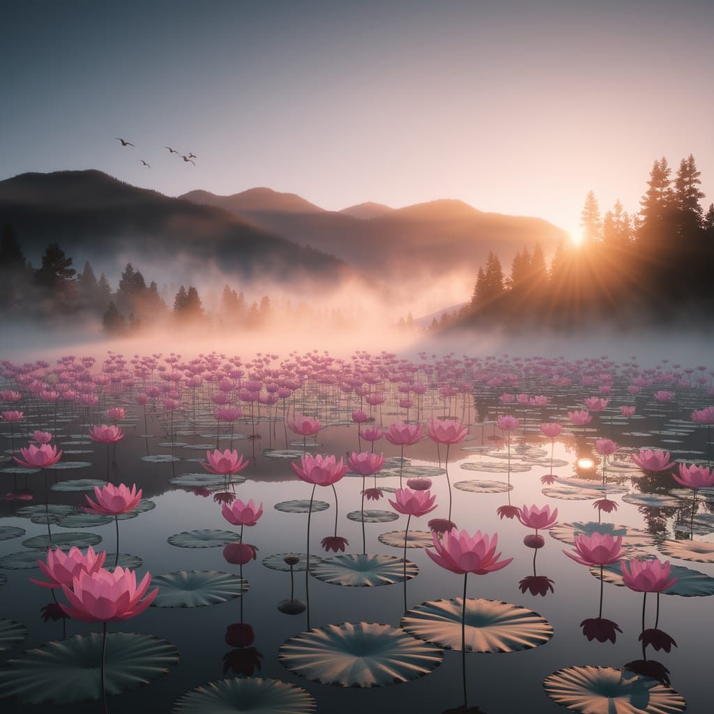 Lotus Dawn  by @dinsat