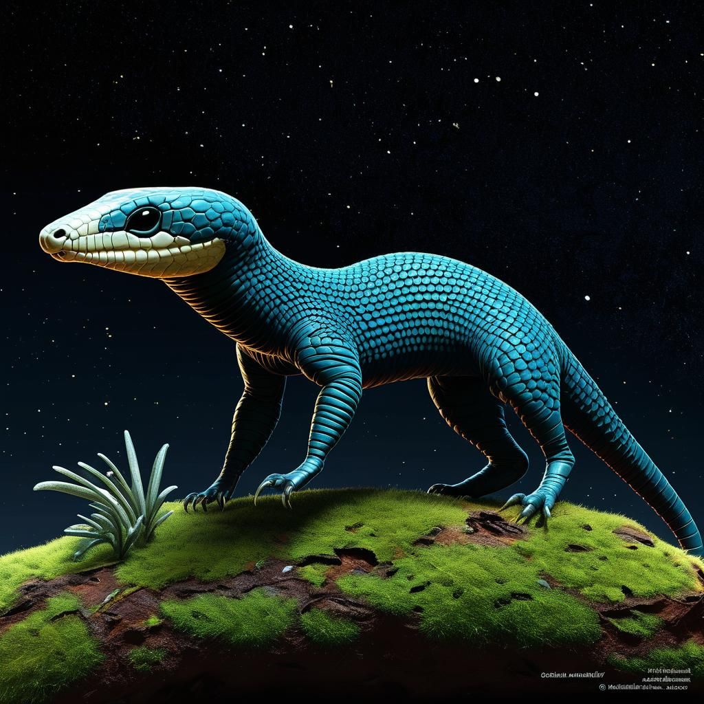 Otherworldly alien exoplanet, Ant/ Antarctic_Scale_Worm/ Ant...