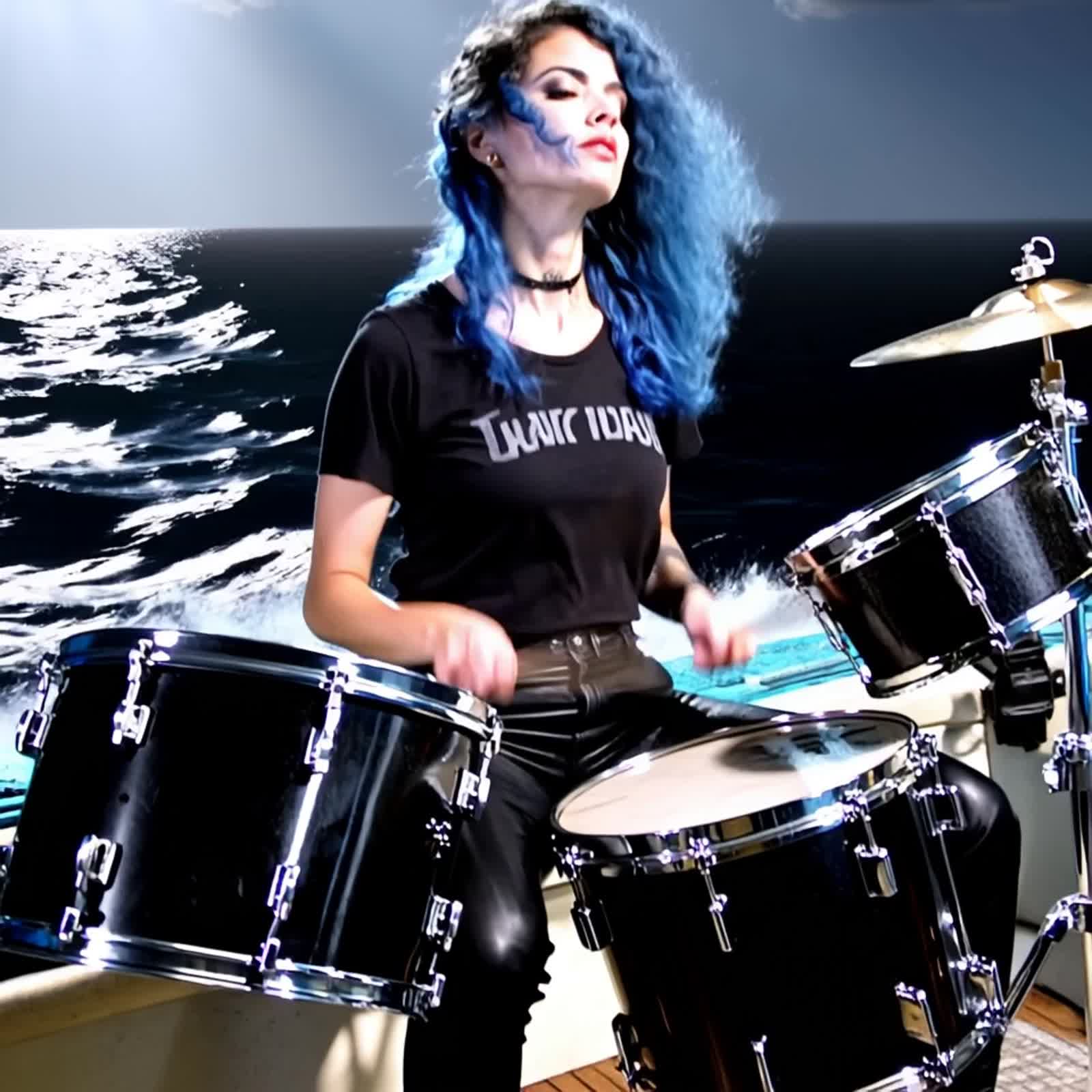 The show must go on... No matter how wet I get