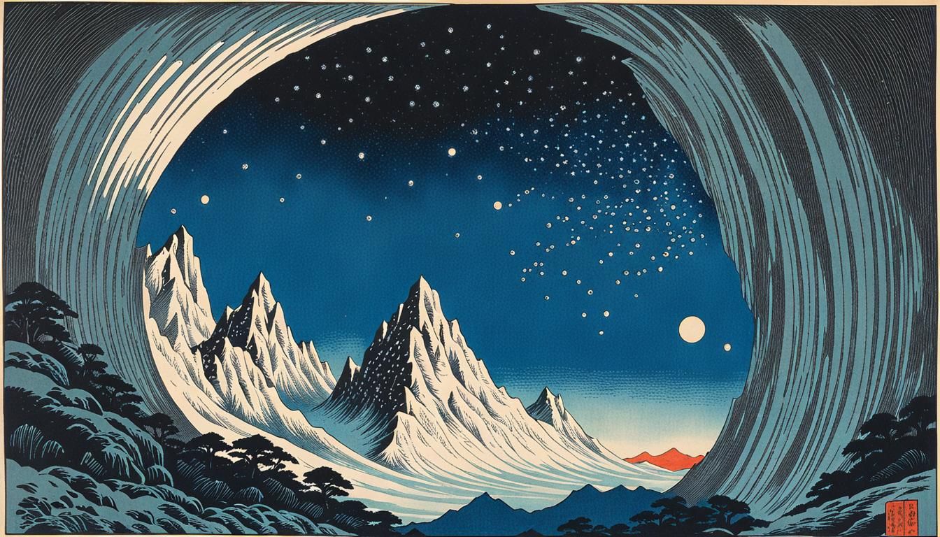 2 worlds apart - AI Generated Artwork - NightCafe Creator