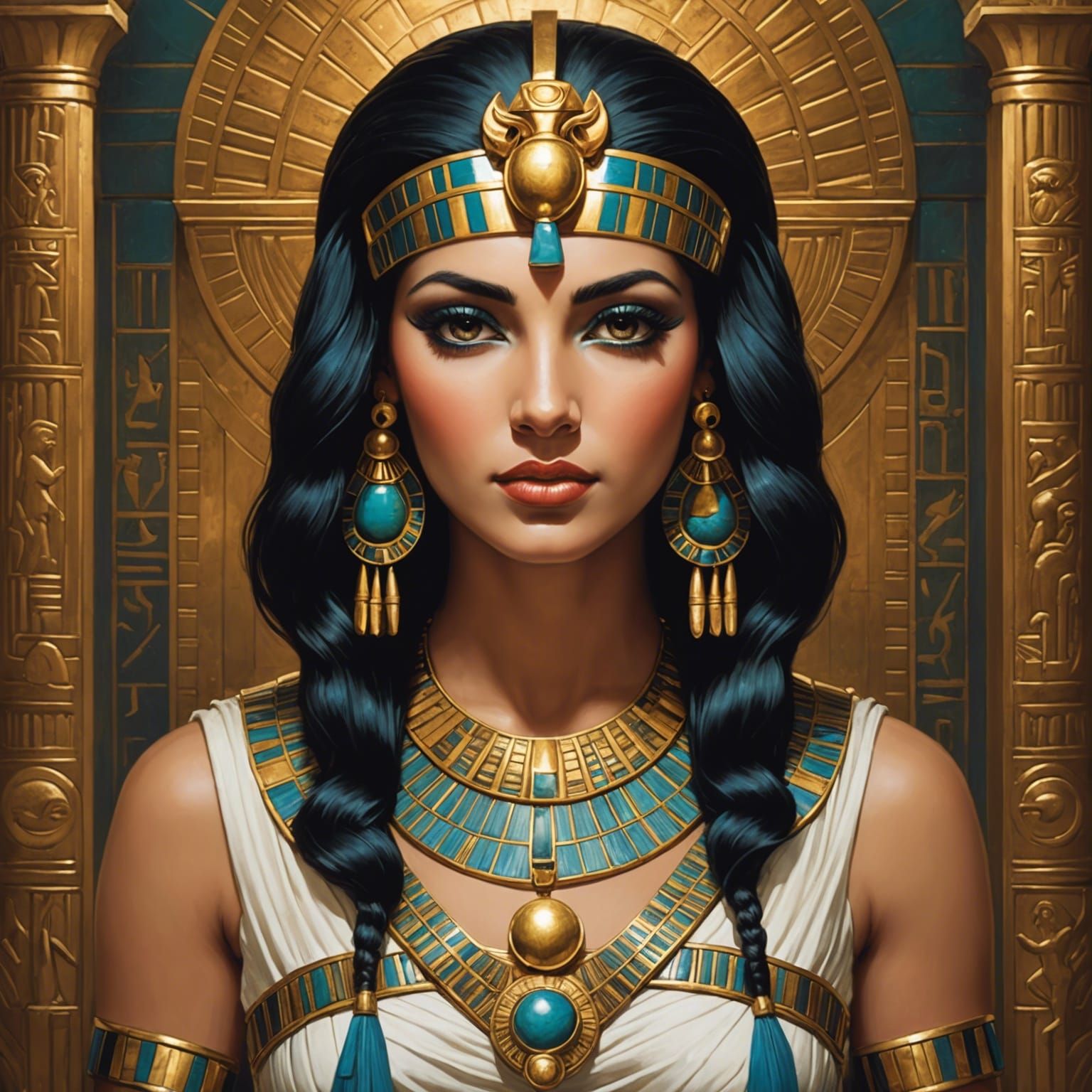 Cleopatra - AI Generated Artwork - NightCafe Creator