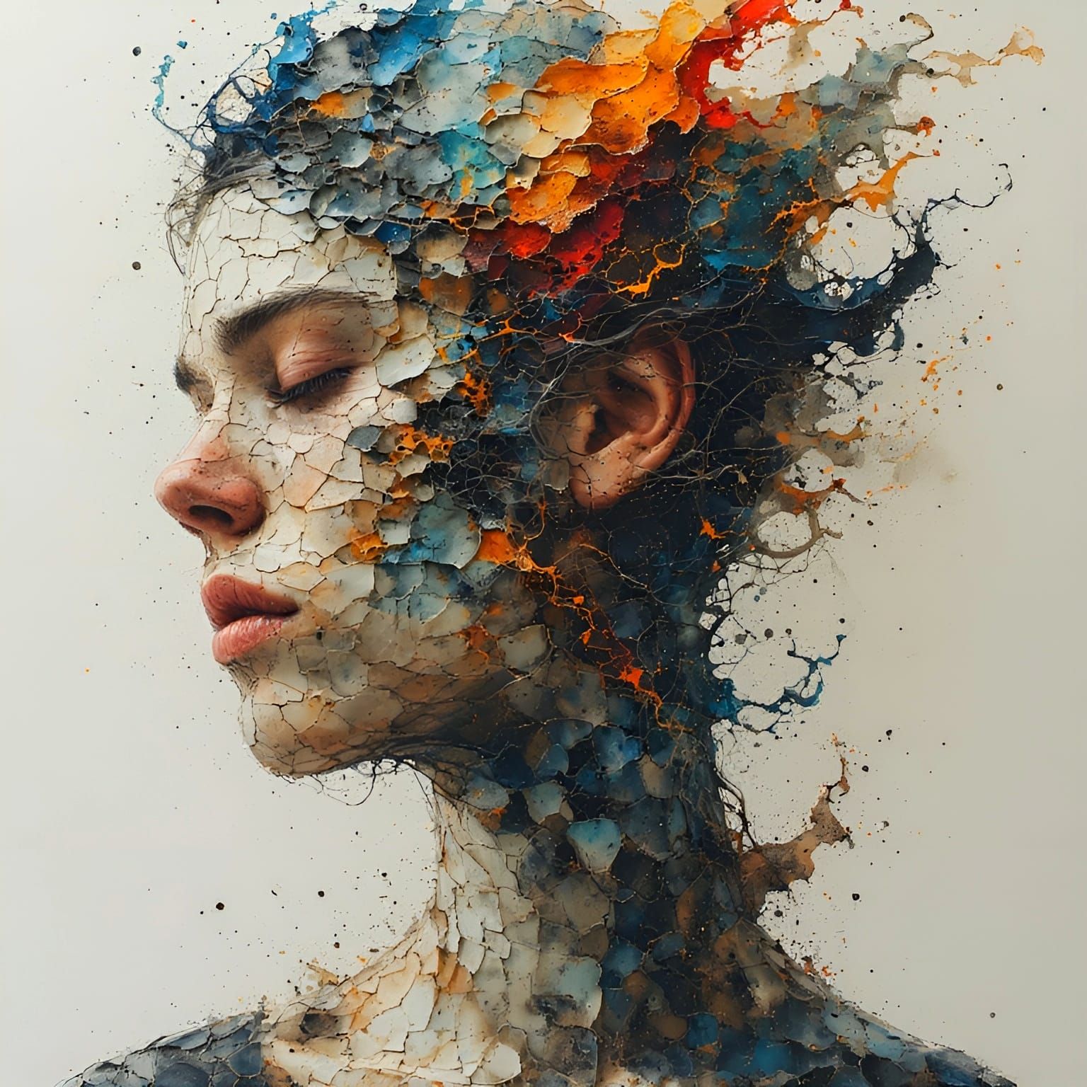 Waves of joy are drifting through my opened mind