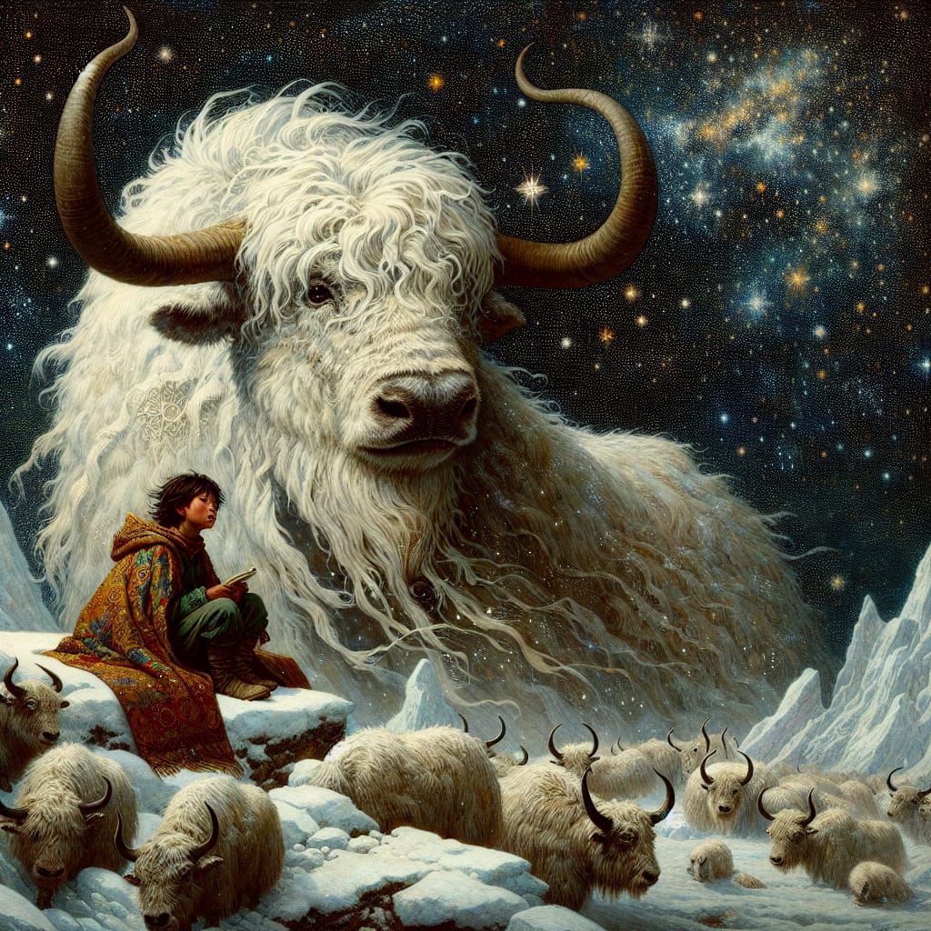 The Yak Whisperer  by @lawrencelot