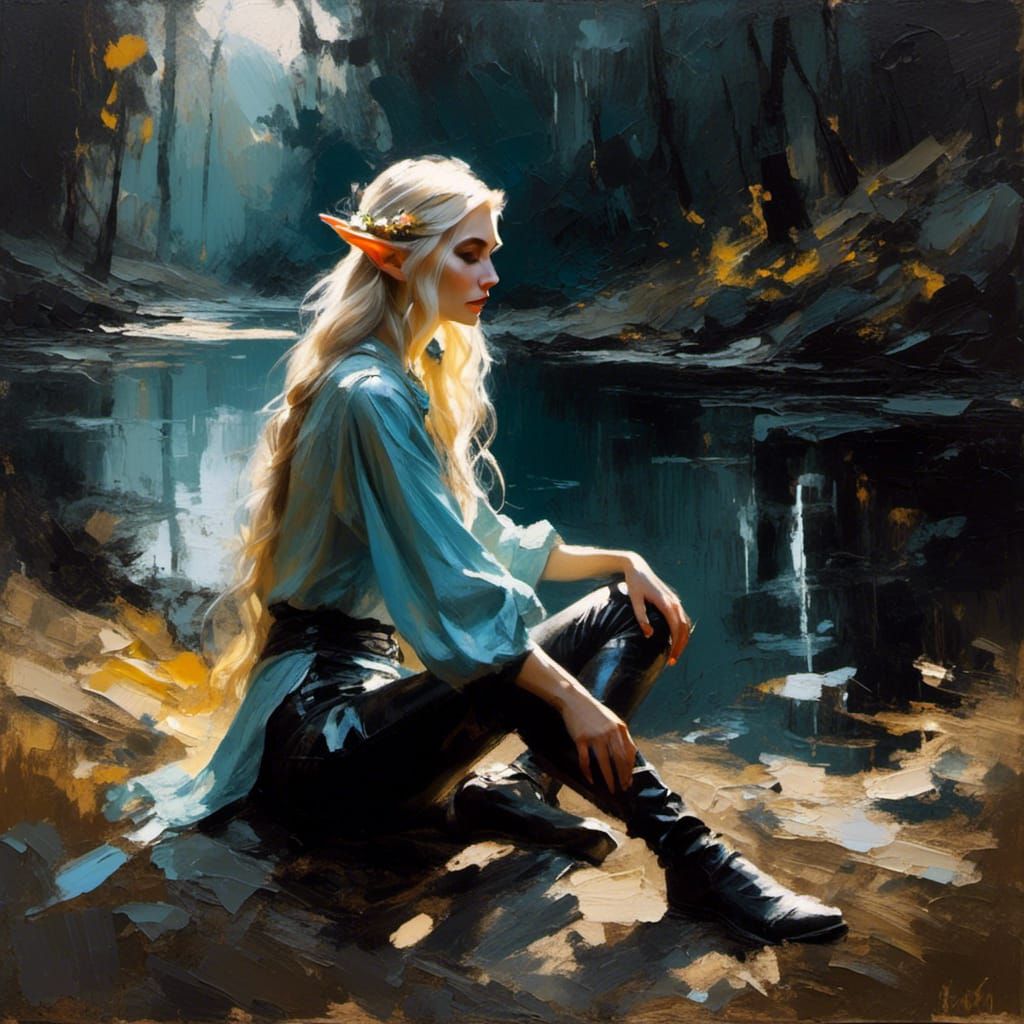 <lora:Elf Style 2:1.0>