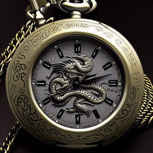Dragon pocket watch