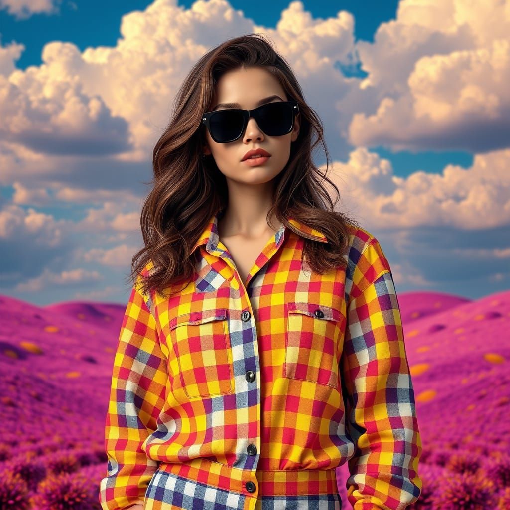 Possible entry for today's challenge: Gingham Print