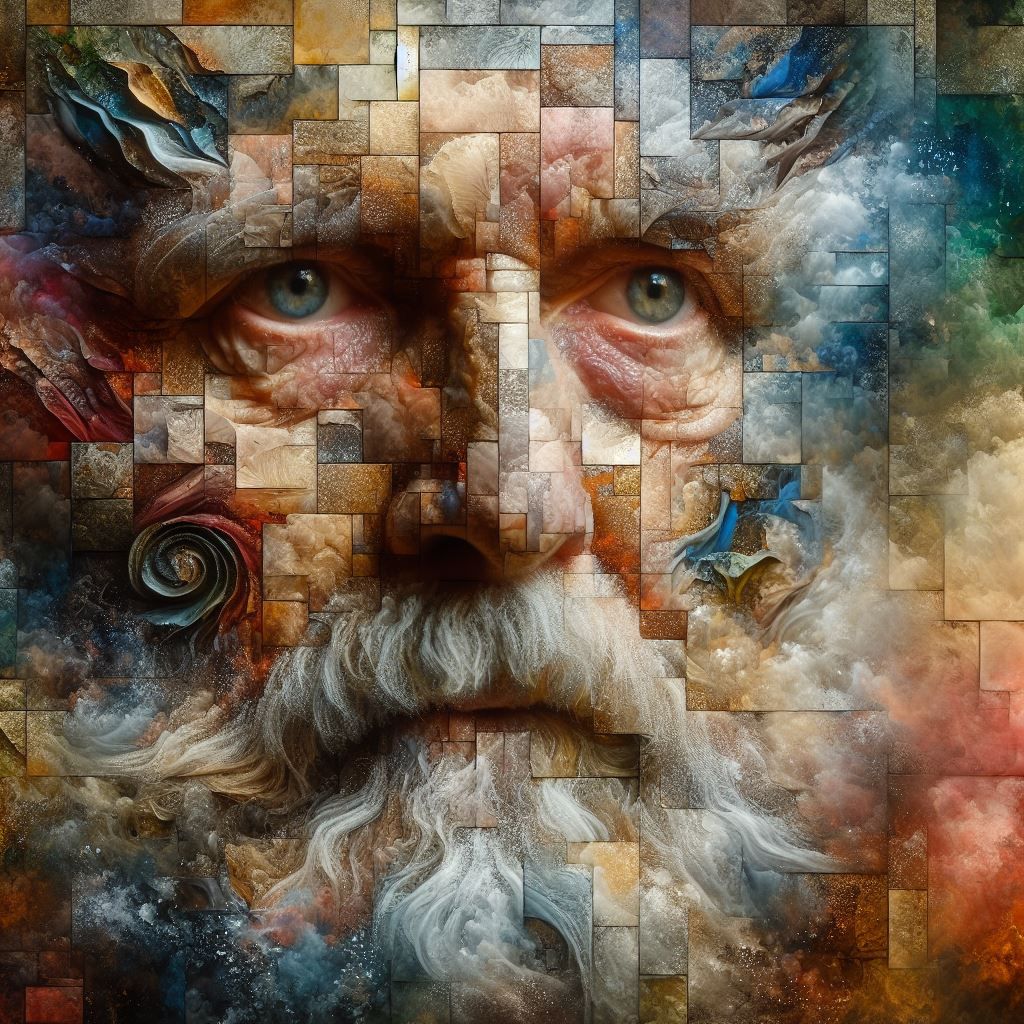 Textured Patchwork of the Elder