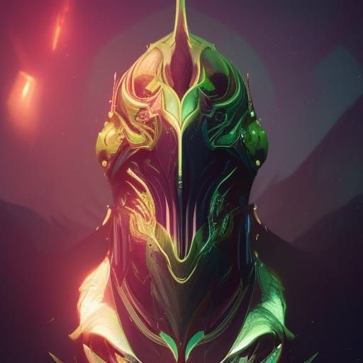 Mysterious green figure - AI Generated Artwork - NightCafe Creator