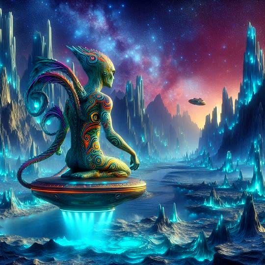 journey through space #!