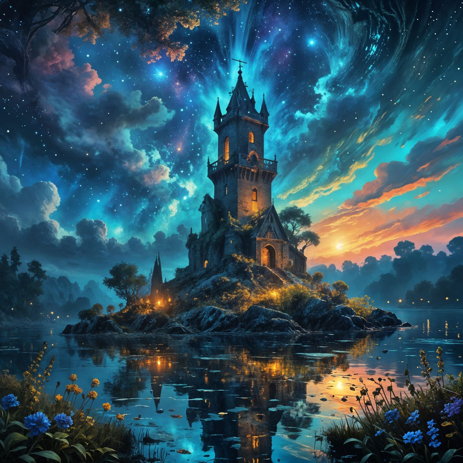 Secluded Tower  by @Soynuts