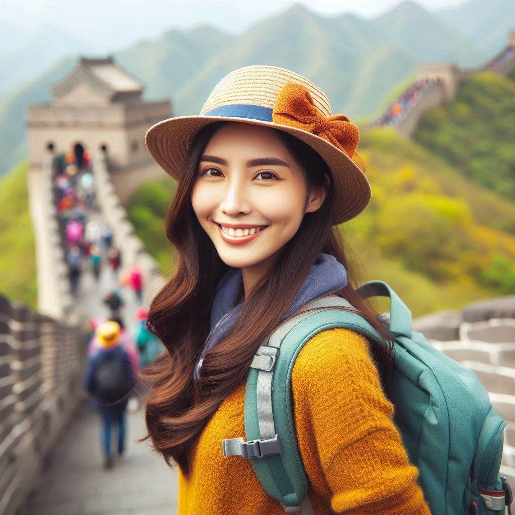 At the Great Wall