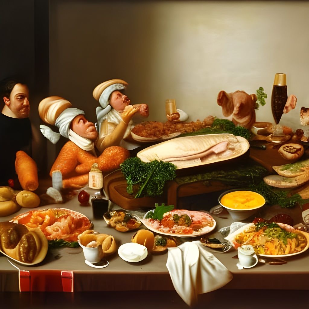 Feast of many Foods