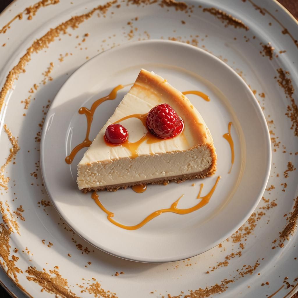 Slice of cheesecake, 