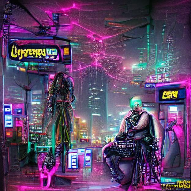 Cyberpunk Universe - AI Generated Artwork - NightCafe Creator