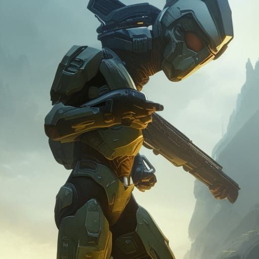 halo #8 dark fantasy