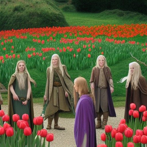 lord of the rings elves meeting