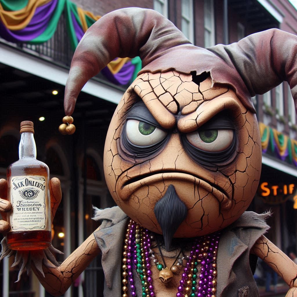 Burbon Street Mardi Gras