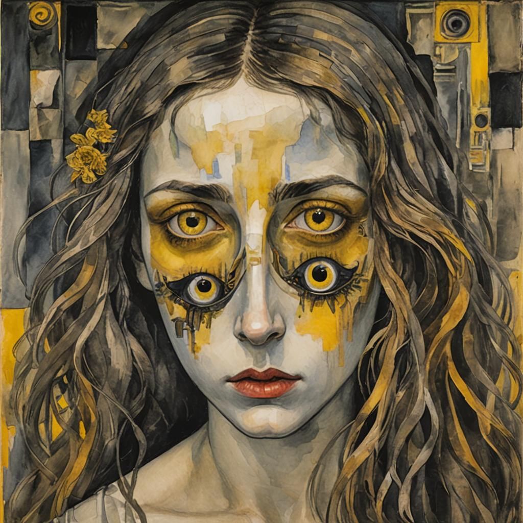 Yellow eyes terror failure of design Glitch in my system hor...