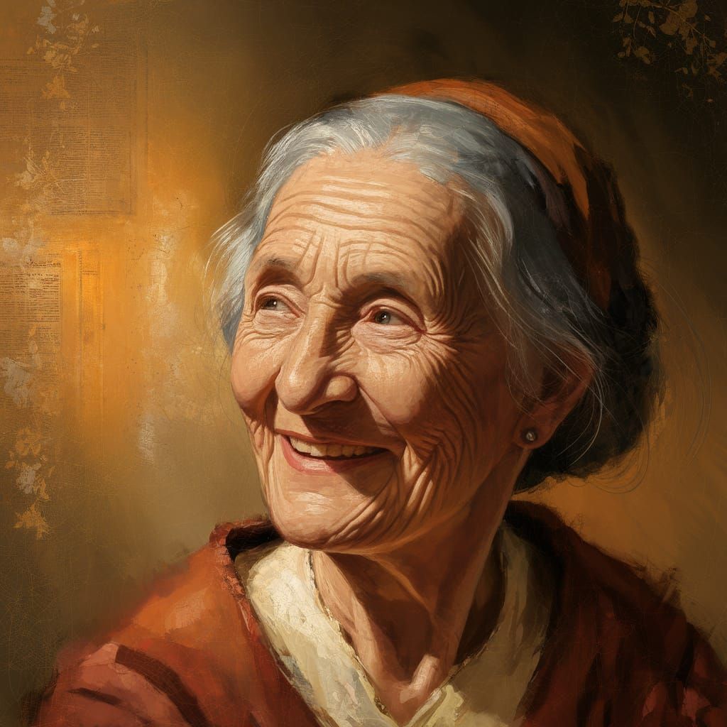 Joy and Contentment  by @Dabbler