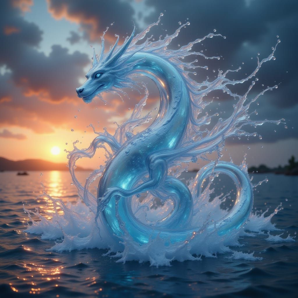 made of transparent shining water water <lora:The Water of Red:1.0>