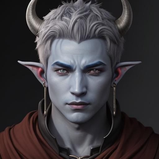 Tiefling - AI Generated Artwork - NightCafe Creator