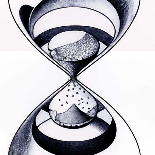 Infinite hourglass - AI Generated Artwork - NightCafe Creator