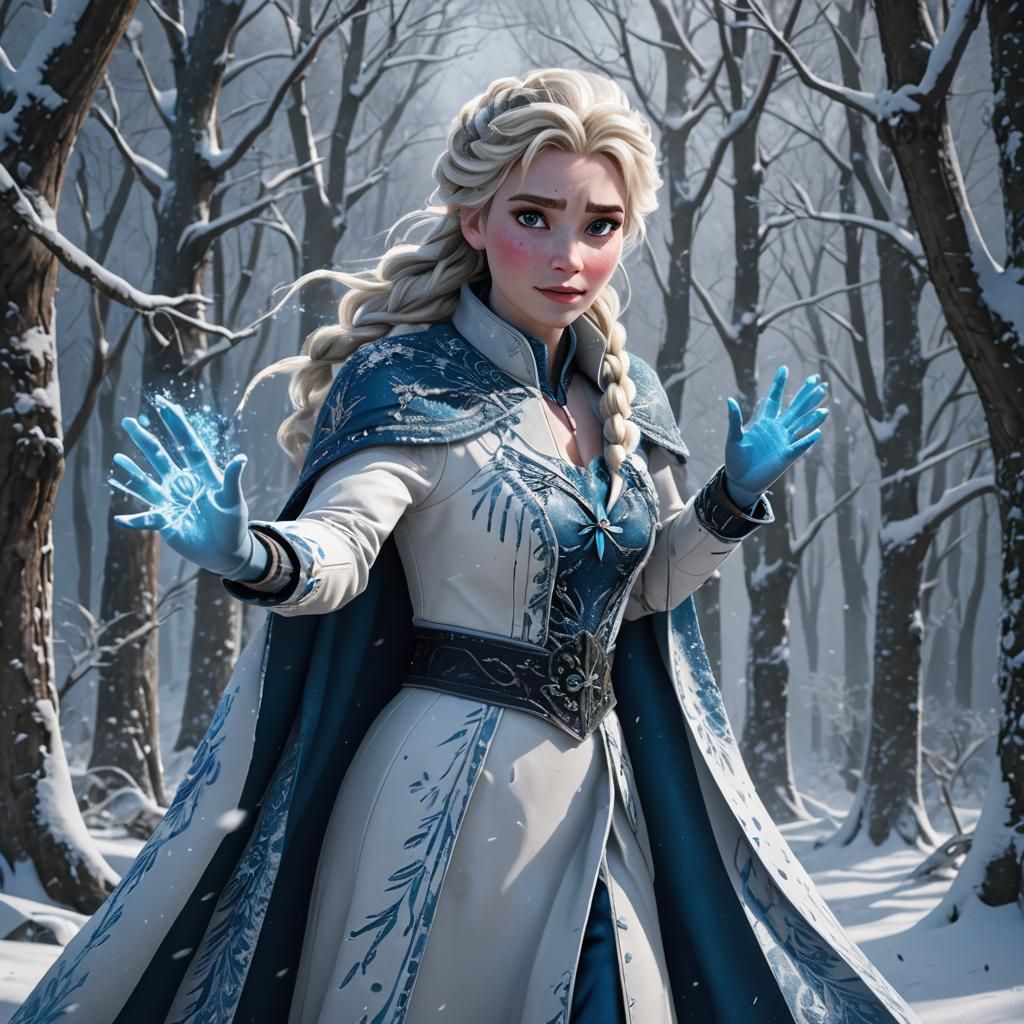 Elsa Fire Power (What If?) V2