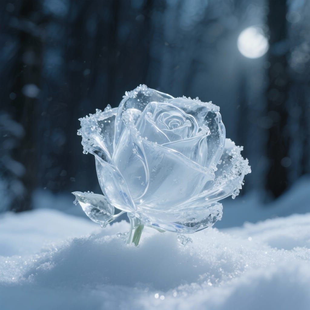 a fallen crystallized ballerina in bioluminescent melancholy