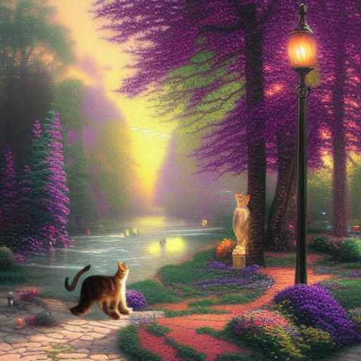 the cat
