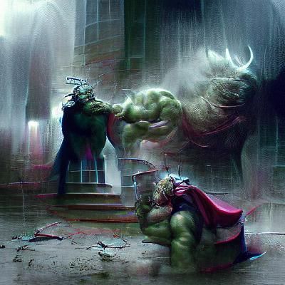 hulk vs thor