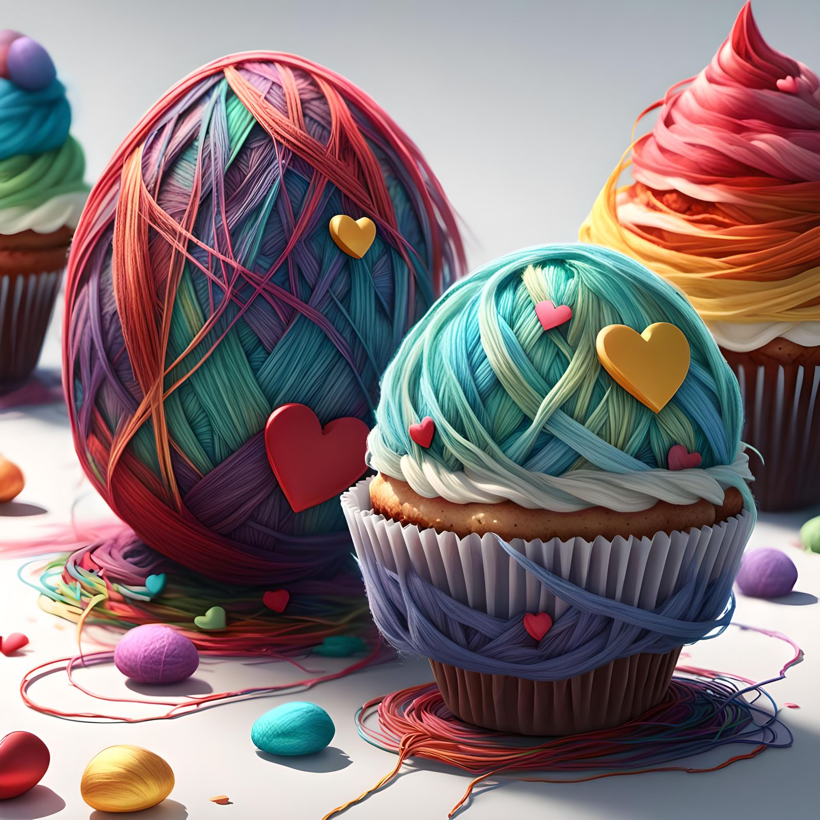 Yarn Eggs!