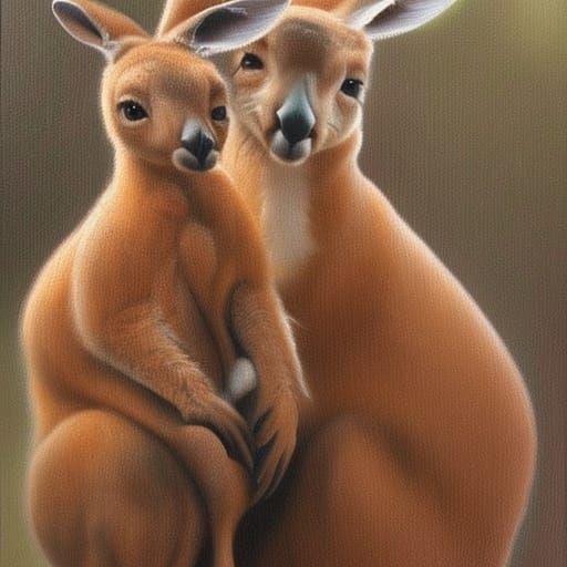 Mama and Joey