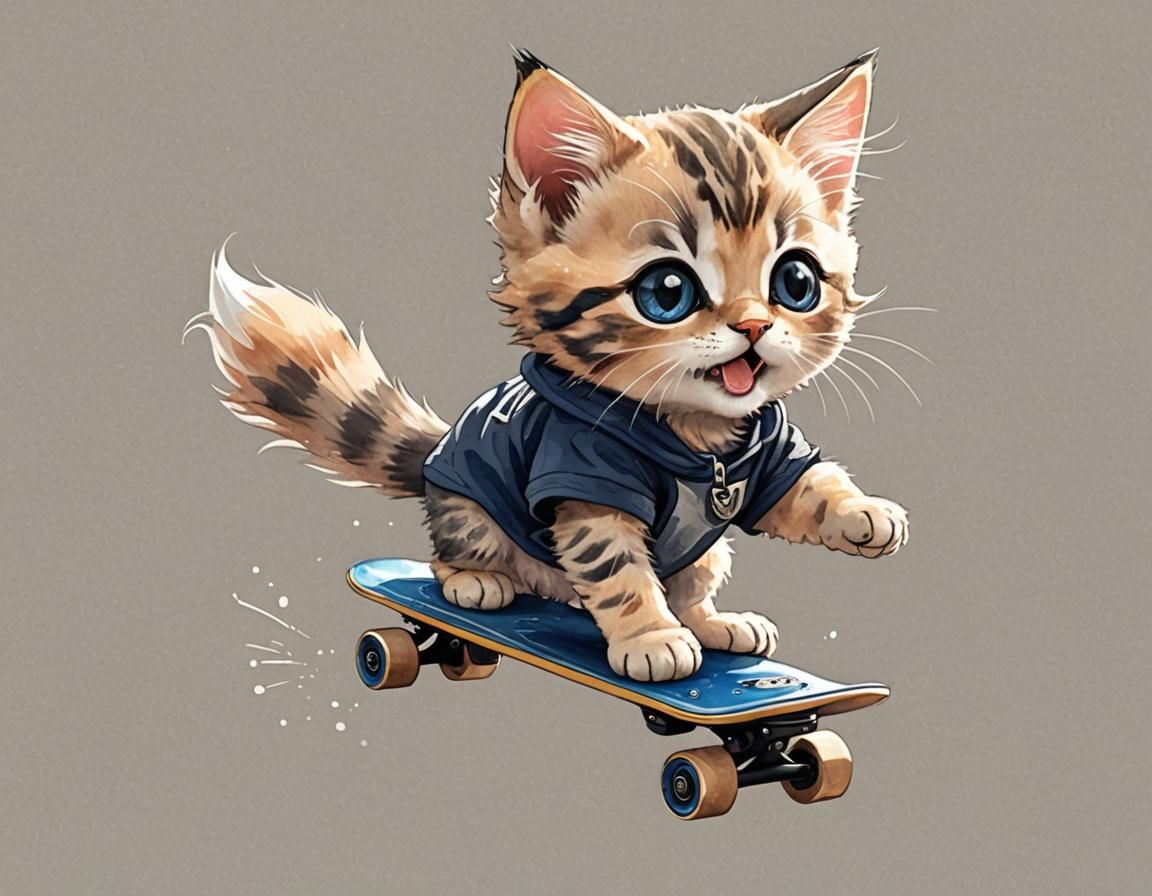 Skating Along