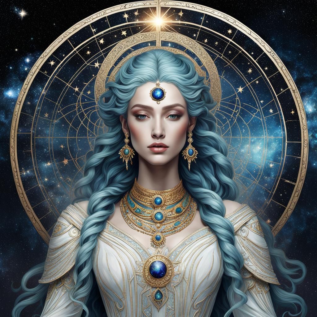 virgo the queen - AI Generated Artwork - NightCafe Creator