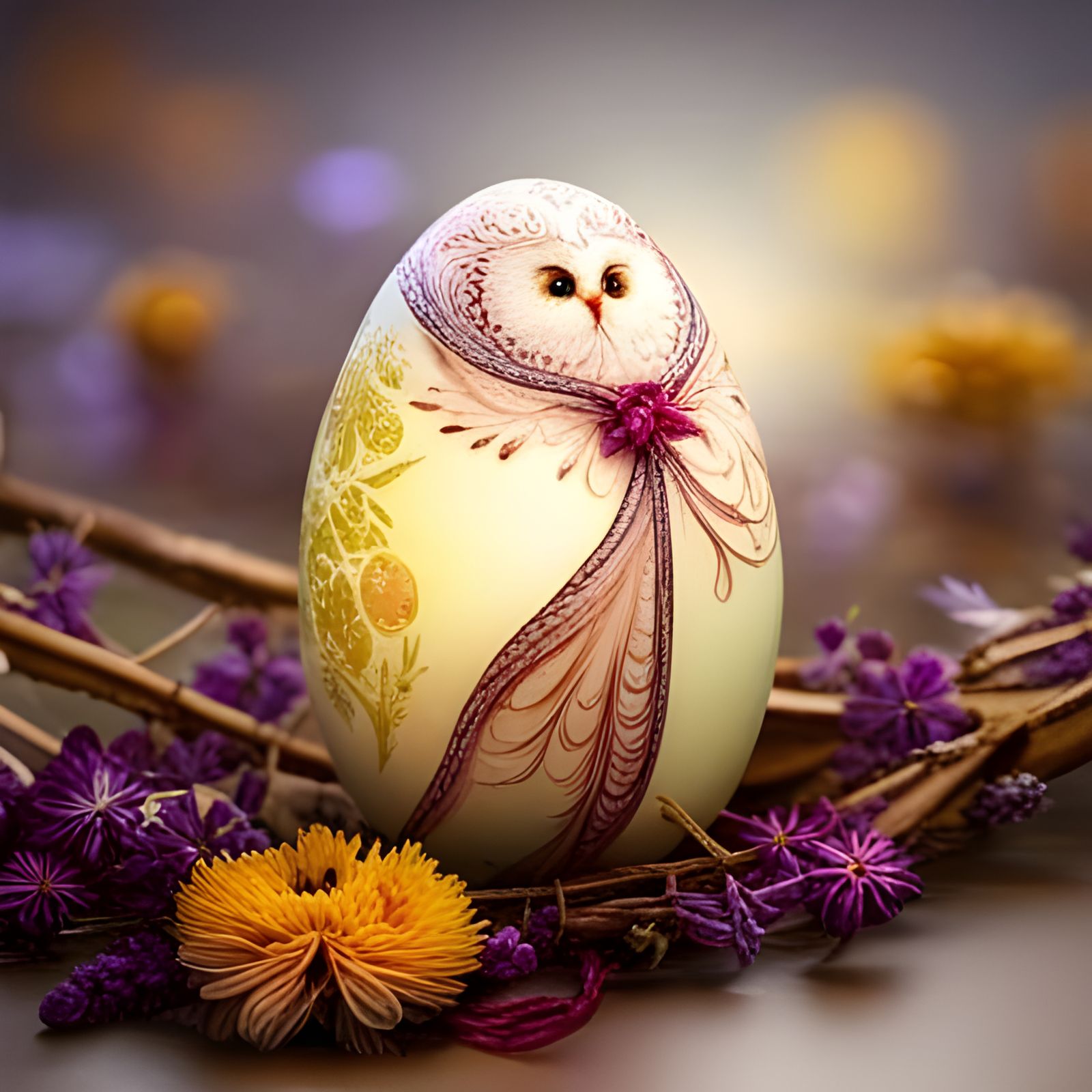 Decorated Easter Egg  by @NewAgerJul