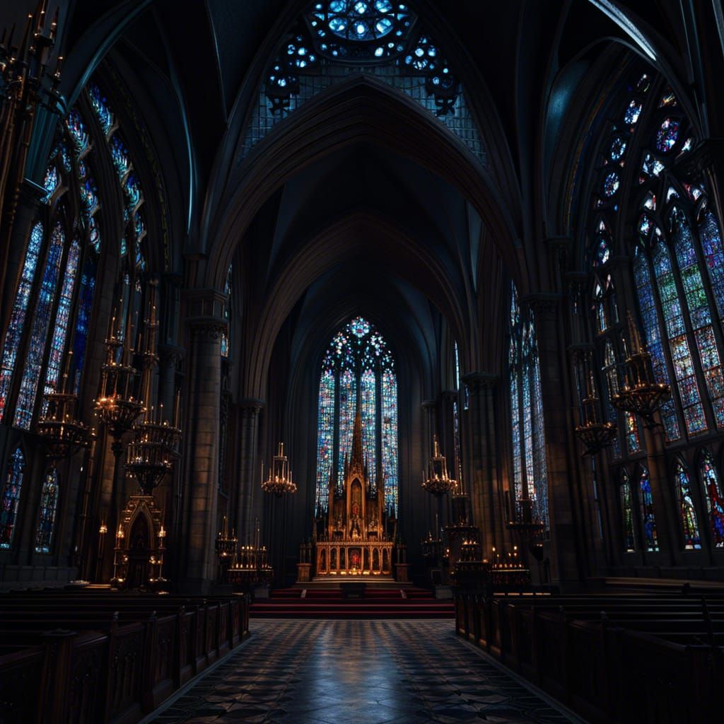 Gothic Church  by @Hani