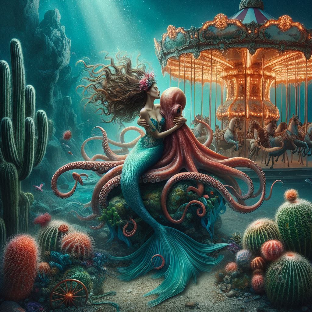The mermaid and the octopus