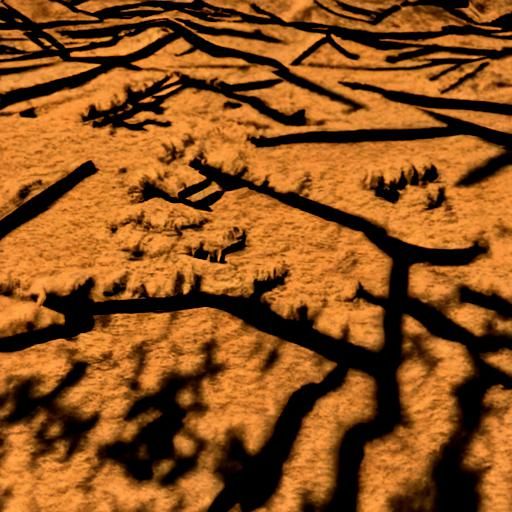 forest; winter; oak trees; deep woods; search party; search ...