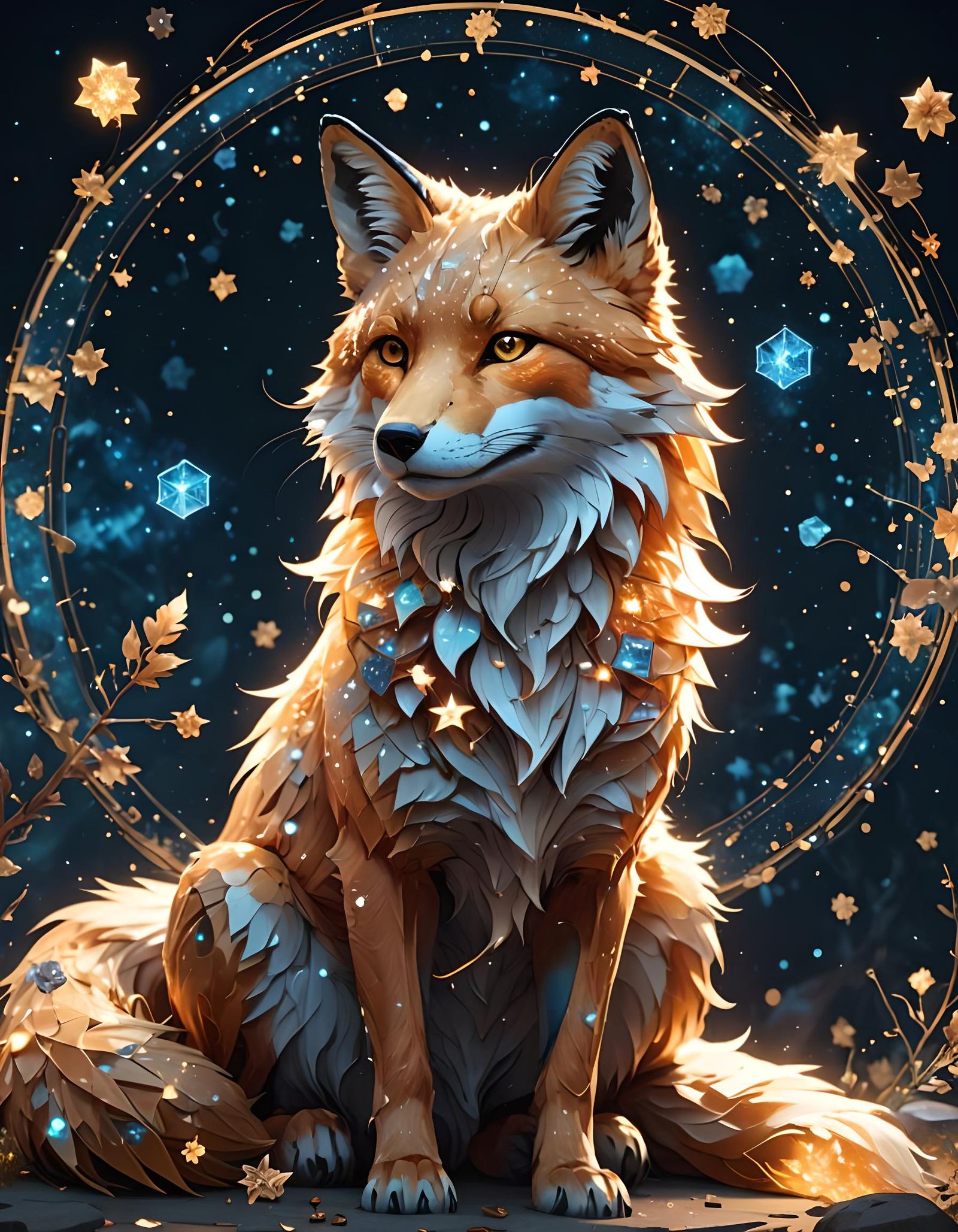 Cosmic Star Fox  by @Emma