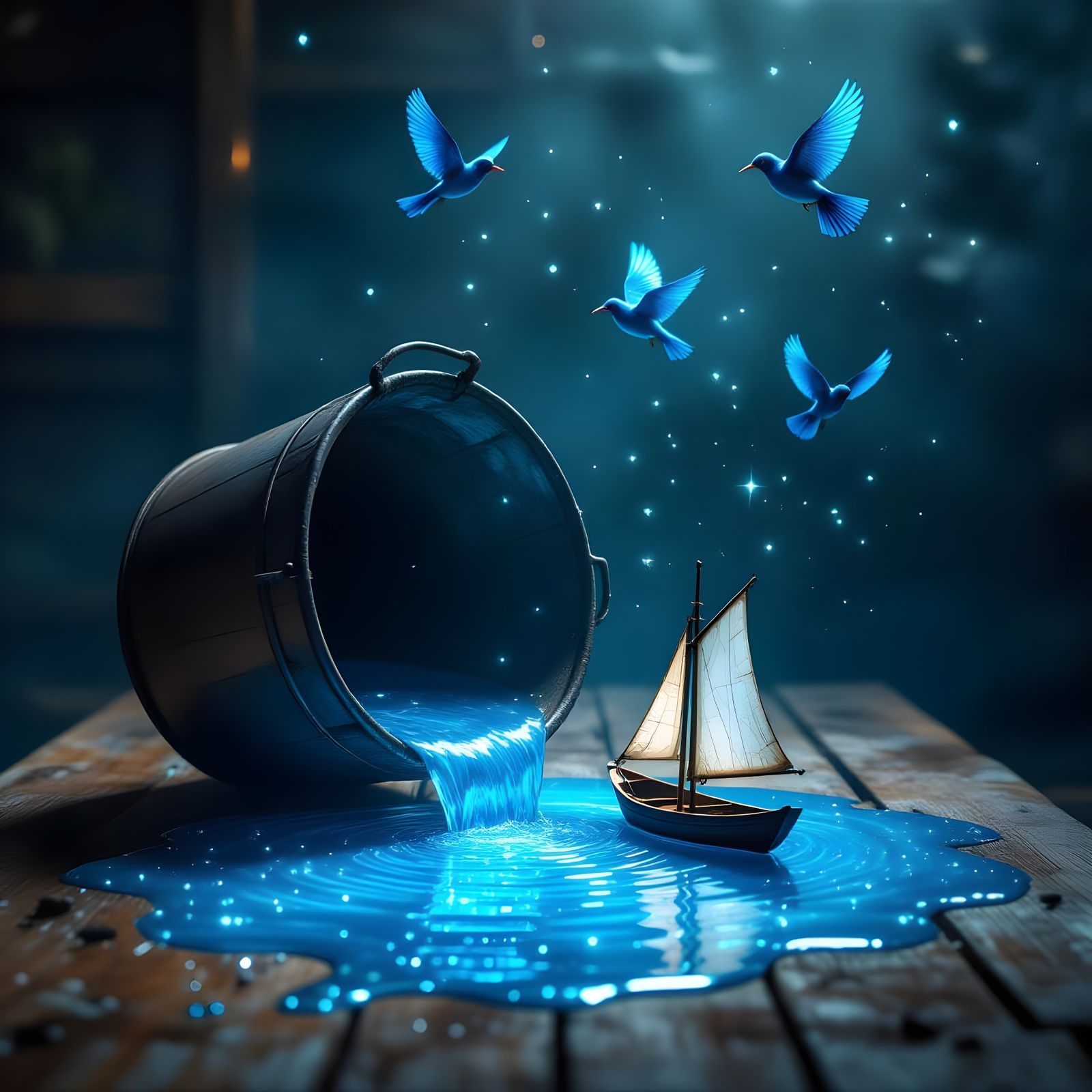 The Magic Stream  by @JarMan