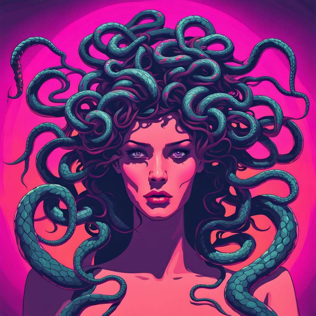 Medusa - AI Generated Artwork - NightCafe Creator