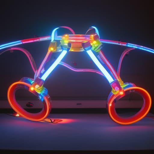 Neons AI Generated Artwork NightCafe Creator