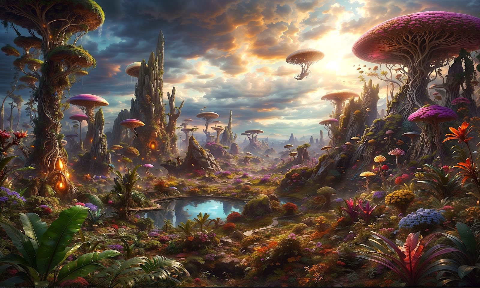 Lush vegetation on an alien planet – Oldies Goldies #21