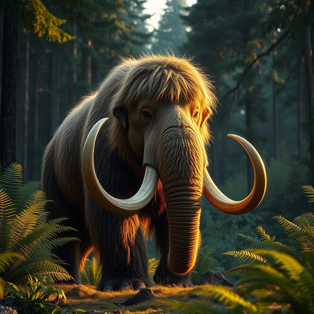 A Wooly Mammoth Wakes up from Hibernation . . . so what did I miss?  by @3E