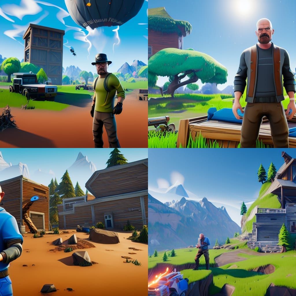 walter white in fortnite