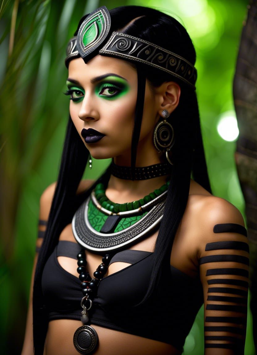 In the Jungle, there is a Dark Priestess...